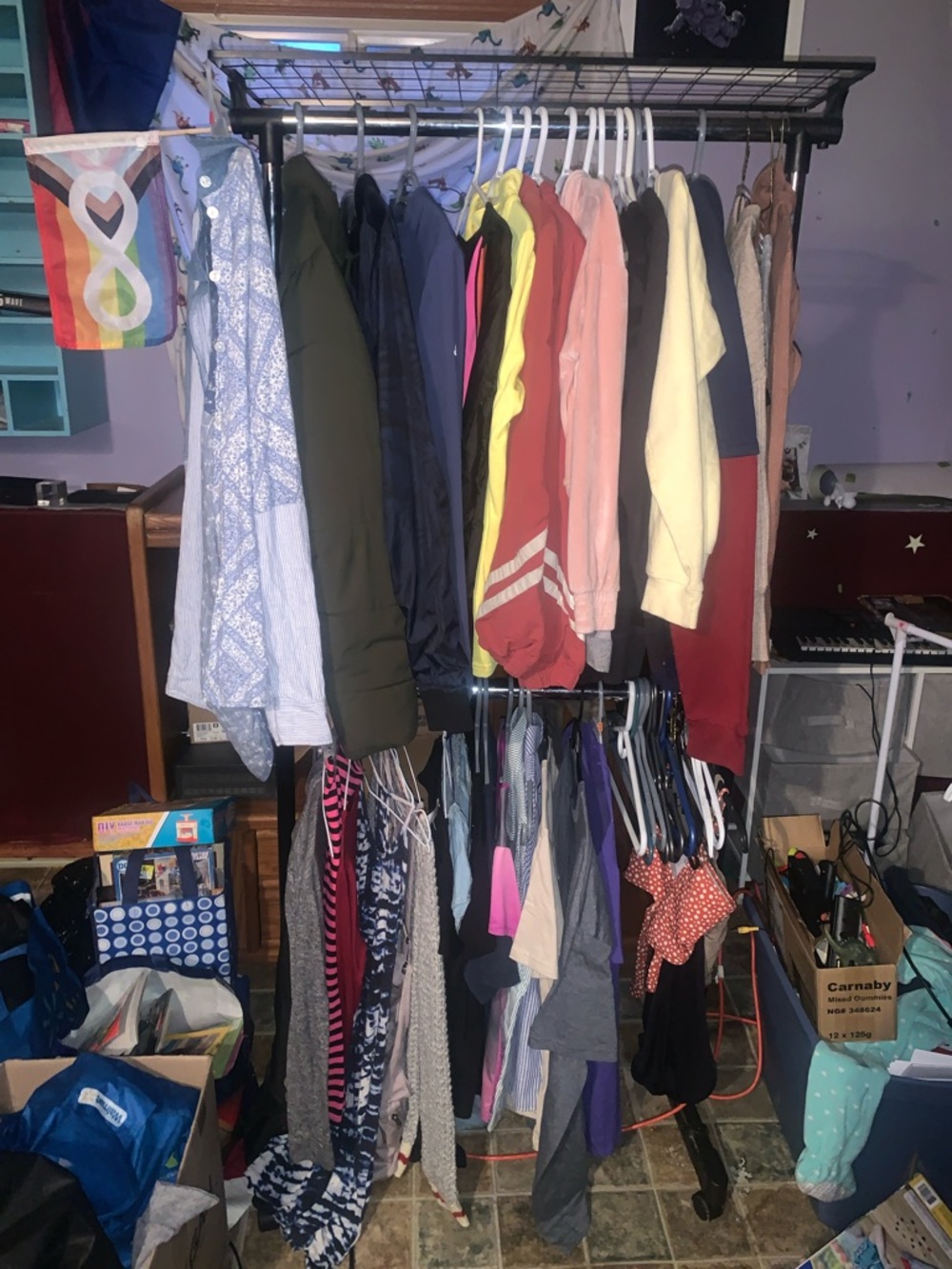 Unlisted closet for posh shows